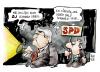 Cartoon: Schwarzseher (small) by Kostas Koufogiorgos tagged spd,steinmeier,kanzlerkandidat,cdu,fdp,schwarz,gelb,rot,umfrage,wahl,bundestagswahl,innenpolitik,politik,karikatur,kostas,koufogiorgos,koalition