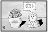 Cartoon: Sozialbetrug (small) by Kostas Koufogiorgos tagged karikatur,koufogiorgos,illustration,cartoon,sozialbetrug,krankenschwester,puppe,russland,babuschka,pflegedienst,betrug,geld,kriminalitaet