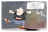 Cartoon: Spazieren gehen 2022 (small) by Kostas Koufogiorgos tagged karikatur,koufogiorgos,illustration,cartoon,spaziergang,querdenker,neonazi,extremismus,marsch