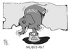 Cartoon: SPD-Basis (small) by Kostas Koufogiorgos tagged spd,basis,elefant,balance,koalitionsvertrag,koalition,groko,karikatur,koufogiorgos