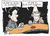 Cartoon: SPD-Wahlkampfslogan (small) by Kostas Koufogiorgos tagged spd,steinbrück,guttenberg,plagiat,wahlkampf,slogan,google,politik,karikatur,kostas,koufogiorgos