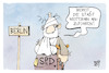 Cartoon: SPD (small) by Kostas Koufogiorgos tagged karikatur,koufogiorgos,spd,wahl,niederlage