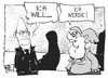 Cartoon: Steinbrück und Merkel (small) by Kostas Koufogiorgos tagged steinbrück,merkel,spd,parteitag,kanzler,bundestagswahl,karikatur,kostas,koufogiorgos