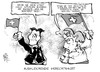 Cartoon: Steuerabkommen (small) by Kostas Koufogiorgos tagged steuer,abkommen,schweiz,rösler,merkel,regierung,fdp,cdu,maultasche,diebstahl,steuerflucht,armut,reichtum,gerechtigkeit,karikatur,kostas,koufogiorgos