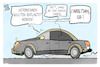 Cartoon: Steuersenkungen (small) by Kostas Koufogiorgos tagged karikatur,koufogiorgos,lindner,chauffeur,james,unternehmen,reich,steuern