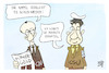 Cartoon: Streit um das Bürgergeld (small) by Kostas Koufogiorgos tagged koufogiorgos,karikatur,merz,söder,union,csu,cdu,haft,ampel