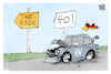 Cartoon: Tarifrunde (small) by Kostas Koufogiorgos tagged karikatur,koufogiorgos,ig,metall,gewerkschaft,vw,auto,panne,wirtschaft