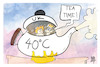 Cartoon: Tea Time in Großbritannien (small) by Kostas Koufogiorgos tagged karikatur,koufogiorgos,großbritannien,uk,tea,time,tee,kessel,dampf,hitze