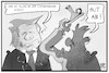 Cartoon: Trump sucht Schuldige (small) by Kostas Koufogiorgos tagged karikatur,koufogiorgos,illustration,cartoon,trump,aluhut,schuldzuweisung,china,who,verschwörung,verschwörungstheorie,usa,corona,pandemie,virus