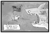 Cartoon: Trumps Kabinett (small) by Kostas Koufogiorgos tagged koufogiorgos,illustration,cartoon,karikatur,geldhai,trump,kabinett,usa,geld,fisch