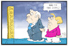 Cartoon: Umfragetief der Union (small) by Kostas Koufogiorgos tagged karikatur,koufogiorgos,illustration,cartoon,umfrage,union,merkel,seehofer,cdu,csu,pegel,prozent,duerre,wasserstand,partei,politik