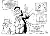 Cartoon: Verfassungsschutz (small) by Kostas Koufogiorgos tagged verfassungsschutz,polizei,friedrich,ausbildung,michel,bürger,neonazi,sicherheit,karikatur,kostas,koufogiorgos