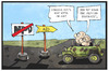 Cartoon: Von der NPD zur AfD (small) by Kostas Koufogiorgos tagged karikatur,koufogiorgos,illustration,cartoon,npd,verbot,afd,partei,wegweiser,richtung,umleitung,neonazi,rechtsextremismus,rechtspopulismus,politik
