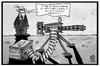 Cartoon: Waffenexporte (small) by Kostas Koufogiorgos tagged karikatur,koufogiorgos,illustration,cartoon,waffen,export,rüstungsindustrie,munition,made,in,germany,gewissen,michel,verkaufen,profit,krieg,konflikt,wirtschaft