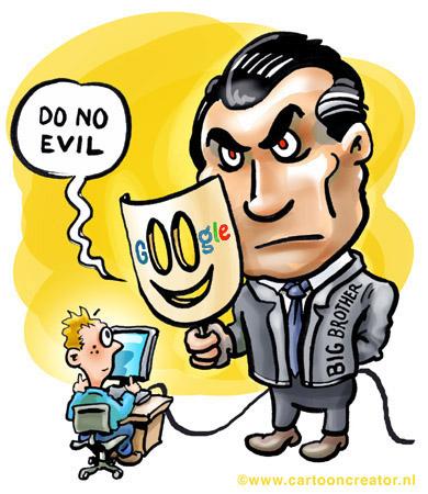 Cartoon: Do no evil (medium) by illustrator tagged big,brother,google,evil,watching,control,cartoon,satire,welleman,,datenschutz,datenraub,datenklau,verbraucherschutz,google,überwachung,online,suchmaschine,informationen,www,netz,internet,big brother,kontrolle,privatsphäre,überwachungsstaat,böse,user,benutzer,netzwerk,kriminalität,verbrechen,freiheit,big,brother