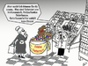 Cartoon: Dioxinfreie Ostereier? (small) by Felicity Nims tagged ostern,ostereier,dioxin
