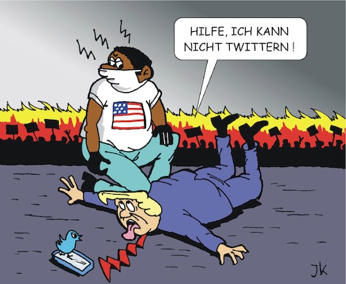 Cartoon: Anheizer Trump (medium) by JotKa tagged bürgerrechte,demonstrationen,nationalgarde,donald,trump,twitter,george,floyd,rassismus,cops,polizeigewalt,amerika,aufruhr,unruhen,plünderung,politik,gewalt,gegengewalt,bürgerrechte,demonstrationen,nationalgarde,donald,trump,twitter,george,floyd,rassismus,cops,polizeigewalt,amerika,aufruhr,unruhen,plünderung,politik,gewalt,gegengewalt