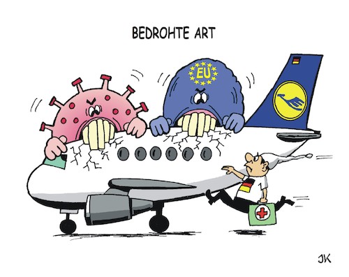 Bedrohte Art