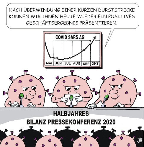 Cartoon: Bilanzen (medium) by JotKa tagged corona,virus,pandemie,urlaub,partys,masken,abstand,krankheit,corona,virus,pandemie,urlaub,partys,masken,abstand,krankheit