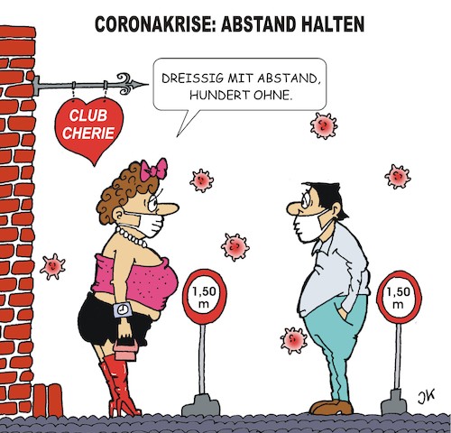 Coronakrise Abstand