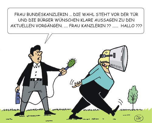 Cartoon: Das große Schweigen (medium) by JotKa tagged merkel,wahlen,wahlkampf,bundestagswahler,politik,parteien,wähler,kandidaten,spitzenkandidaten,cdu,merkel,wahlen,wahlkampf,bundestagswahler,politik,parteien,wähler,kandidaten,spitzenkandidaten,cdu