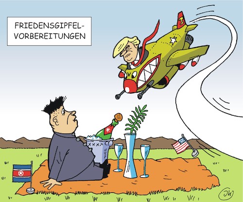 Friedensgipfelvorbereitungen