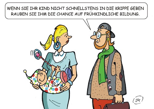 Cartoon: Frühkindliche Erziehung (medium) by JotKa tagged frühkindliche,erziehung,kita,krippe,kindergarten,erzieher,erzieherinnen,lehrer,pädagogen,soziologen,bildung,schule,lernen,gleichschaltung,eltern,mutter,mütter,frauen,männer,arbeitsplatz,kinder,babys,pateien,grüne,gesellschaft,wirtschaft,frühkindliche,erziehung,kita,krippe,kindergarten,erzieher,erzieherinnen,lehrer,pädagogen,soziologen,bildung,schule,lernen,gleichschaltung,eltern,mutter,mütter,frauen,männer,arbeitsplatz,kinder,babys,pateien,grüne,gesellschaft,wirtschaft