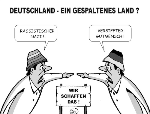 Gespaltenes Land?