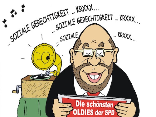 Cartoon: Golden Oldies (medium) by JotKa tagged wahlen,umfragen,umfragewerte,parteien,wahlkampf,bundestagswahl,bundestag,kanzlerkandidaten,spd,cdu,merkel,schulz,schallplatten,musik,grammophon,plattenspieler,oldies,hits,soziale,gerechtigkeit,wahlen,umfragen,umfragewerte,parteien,wahlkampf,bundestagswahl,bundestag,kanzlerkandidaten,spd,cdu,merkel,schulz,schallplatten,musik,grammophon,plattenspieler,oldies,hits,soziale,gerechtigkeit