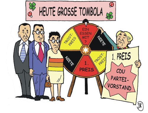 Große Tombola von JotKa | Politik Cartoon | TOONPOOL