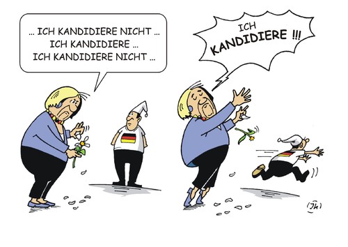 Cartoon: Kanzlerkanditatur 2017? (medium) by JotKa tagged 2017,merkel,bundestagswahlen,wahlen,kanzlerkandidaten,kanzlerkandidat,kanzlerschaft,bundeskanzlerin,bundeskanzlerin,kanzlerschaft,kanzlerkandidat,kanzlerkandidaten,wahlen,bundestagswahlen,merkel,2017