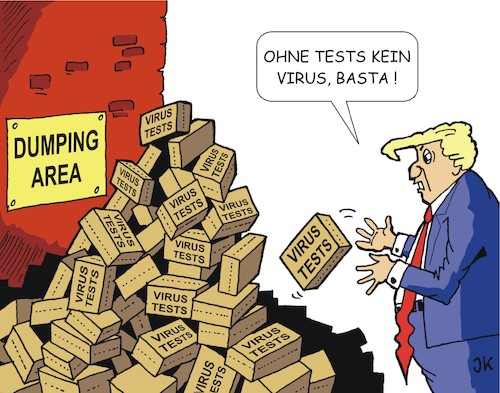 Cartoon: Krisenmanager Trump (medium) by JotKa tagged krisen,corona,manager,covid19,viren,seuchen,pandemie,tests,krankheiten,virentest,krisen,corona,manager,covid19,viren,seuchen,pandemie,tests,krankheiten,virentest