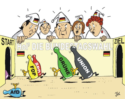 Cartoon: Neue Gesellschaftsspiele (medium) by JotKa tagged gesellschaft,spiele,gesellschaftsspiele,kegel,bürger,familie,unterhaltung,spass,freude,politik,parteien,politiker,wahlen,bundestagswahlen,wettkämpfe,wettkampf,gesellschaft,spiele,gesellschaftsspiele,kegel,bürger,familie,unterhaltung,spass,freude,politik,parteien,politiker,wahlen,bundestagswahlen,wettkämpfe,wettkampf