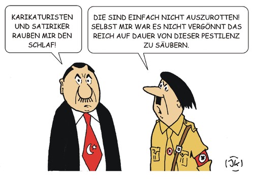 Cartoon: Schlaflose Nächte (medium) by JotKa tagged erdogan,türkei,pressefreiheit,sanktionen,botschafter,einbestellung,ndr,extra3,satire,karikaturen,medien,maulkorb,verbote,diktaturen,unterdrückung,verfolgung,kritik,humor,humorlos,eu,erdogan,türkei,pressefreiheit,sanktionen,botschafter,einbestellung,ndr,extra3,satire,karikaturen,medien,maulkorb,verbote,diktaturen,unterdrückung,verfolgung,kritik,humor,humorlos,eu