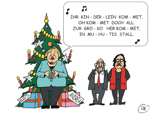 Vorweihnachtlicher Gesang