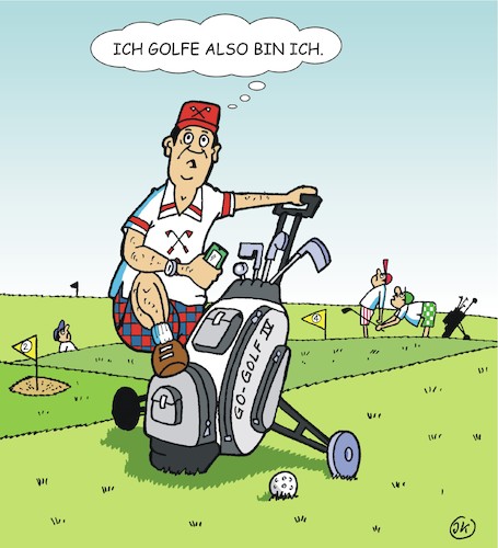 Wenn Golfer philosophieren