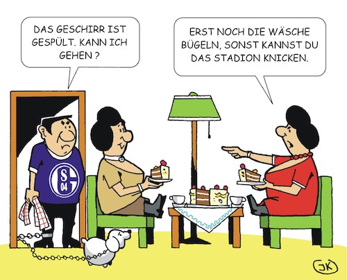 Cartoon: Woche der Gerechtigkeit 2 (medium) by JotKa tagged gerechtigkeit,mann,frau,ehe,liebe,beziehungen,stress,fussball,küche,kaffee,kuchen,männer,frauen,gerechtigkeit,mann,frau,ehe,liebe,beziehungen,stress,fussball,küche,kaffee,kuchen,männer,frauen