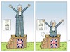 Cartoon: Eingebrochen (small) by JotKa tagged england großbritanien theresa may parlament downing street 10 parlamentswahlen tori london brexit