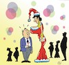 Cartoon: Ohne Worte (small) by JotKa tagged feiern,partys,weihnachtsfeier,er,sie,mann,frau,liebe,beziehungen,überraschungen,weihnachtsmann
