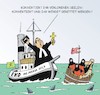 Cartoon: Rettungsmissionar (small) by JotKa tagged kirche,missionare,mission,rettungsmission,migration,sclepper,schleuser,europa,flüchtlingskrise,politik,politiker,abkommen