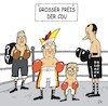 Cartoon: Ring frei (small) by JotKa tagged cdu partei parteivorsitz kandidaten norbert röttgen armin laschet friedrich merz jens spahn