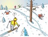 Cartoon: Spuren (small) by JotKa tagged wintersport,ski,skifahren,rodeln,wald,schnee,urlaub,rätsel,spuren