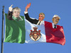 Cartoon: La bandiera tricolore (small) by azamponi tagged italy,politics,berlusconi