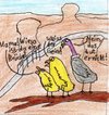 Cartoon: Vögel und Geier (small) by Salatdressing tagged vogel,geier,blöd,dumm,wüste,vögel,kind,mutter,weiß,der,sprichwort,sprichwörter,öde,komisch