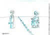 Cartoon: Work (small) by CIGDEM DEMIR tagged cigdem,demir,caricature,cartoon,work,tabriz,man,woman,2010,child,labour