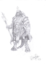 Cartoon: World of Warcraft (small) by CIGDEM DEMIR tagged cigdem,demir,world,of,warcraft,computer,game