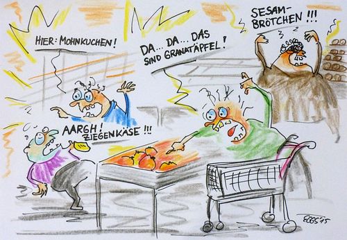 Cartoon: Islamisierung überall... (medium) by Eggs Gildo tagged pegida,islamisierung