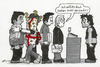 Cartoon: Verkaufsoffener Sonntag (small) by bertgronewold tagged stress,überarbeitung,verpacken