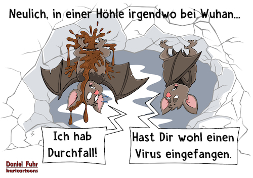 Virus eingefangen