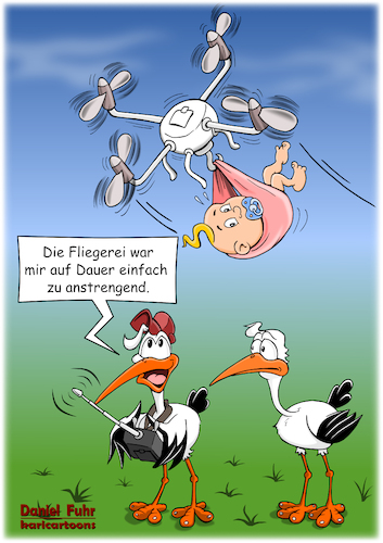 Cartoon: Zu anstrengend (medium) by karicartoons tagged anstrengend,babies,baby,drohne,drohnenflug,fliegen,kinder,klapperstorch,lieferdienst,liefern,lieferung,paketdienst,storch,technik,vögel,anstrengend,babies,baby,drohne,drohnenflug,fliegen,kinder,klapperstorch,lieferdienst,liefern,lieferung,paketdienst,storch,technik,vögel